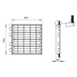 DOĞAN SIVA ÜSTÜ OFİS ARMATÜRÜ 4X18